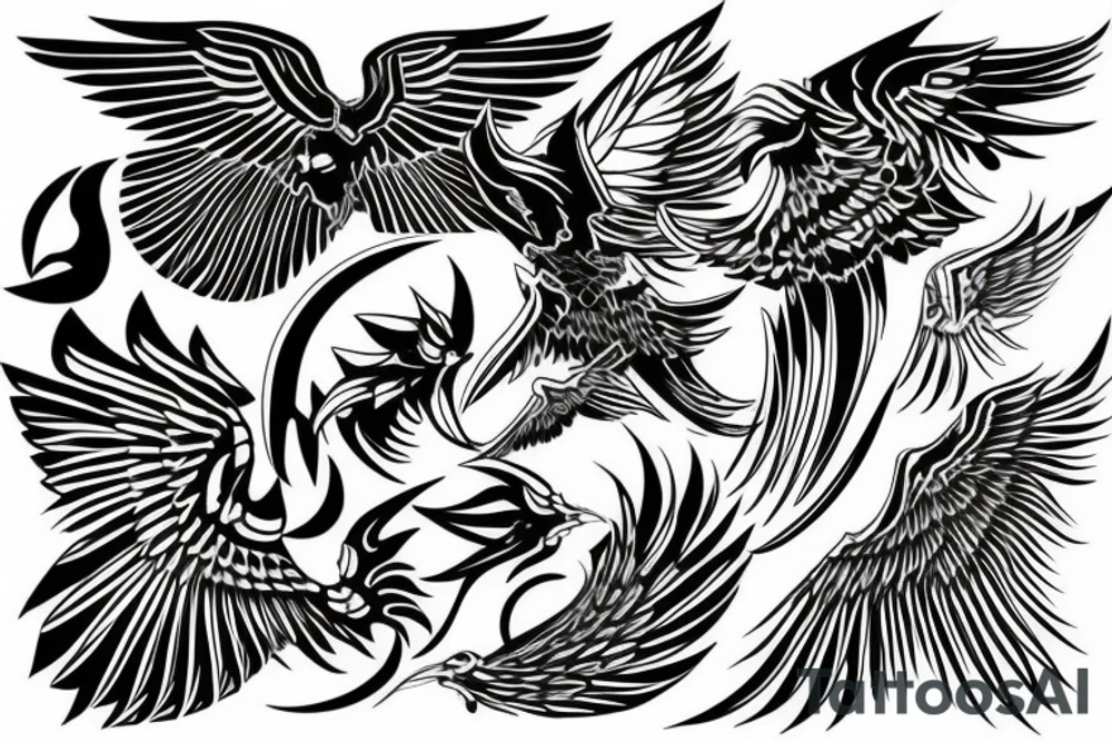 Blade Phoenix tattoo idea