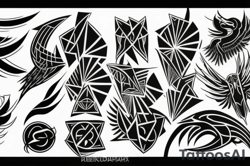 Blade Phoenix tattoo idea