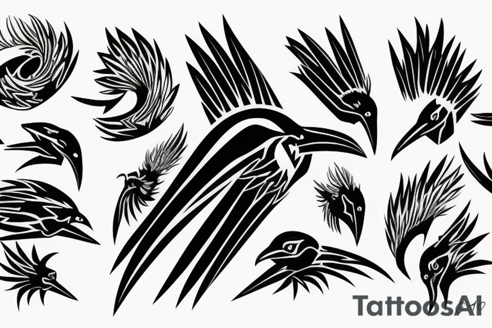 Road runner tattoo idea