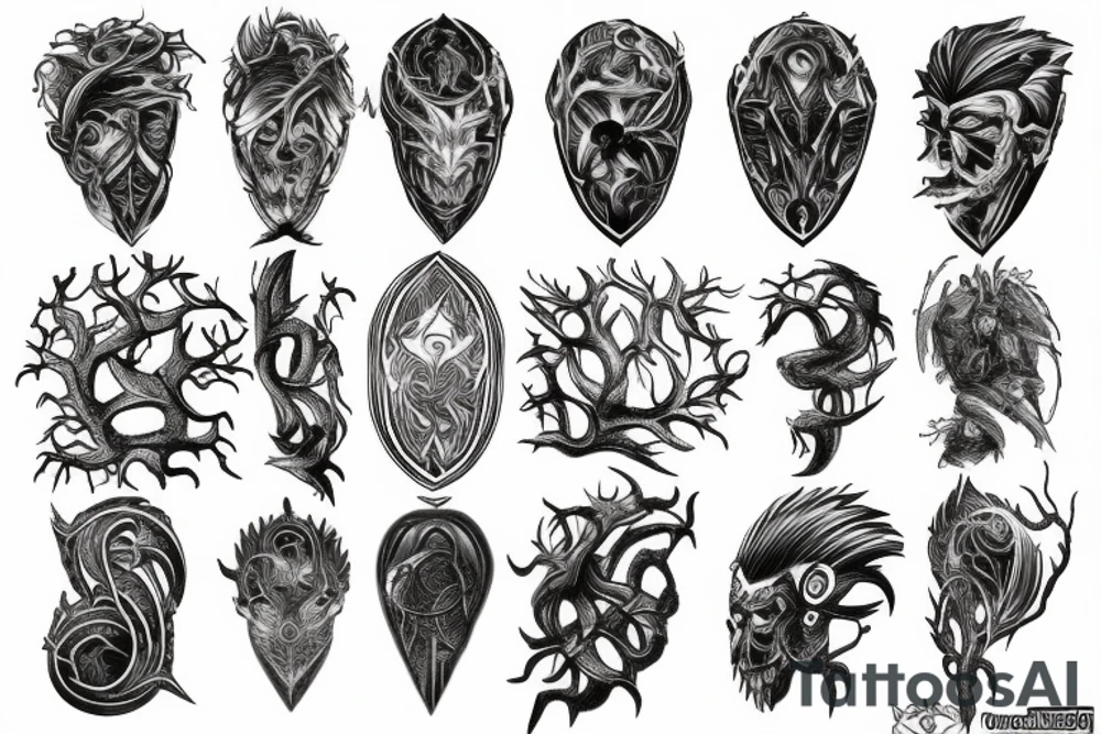 the yggdrasil world tree tattoo idea