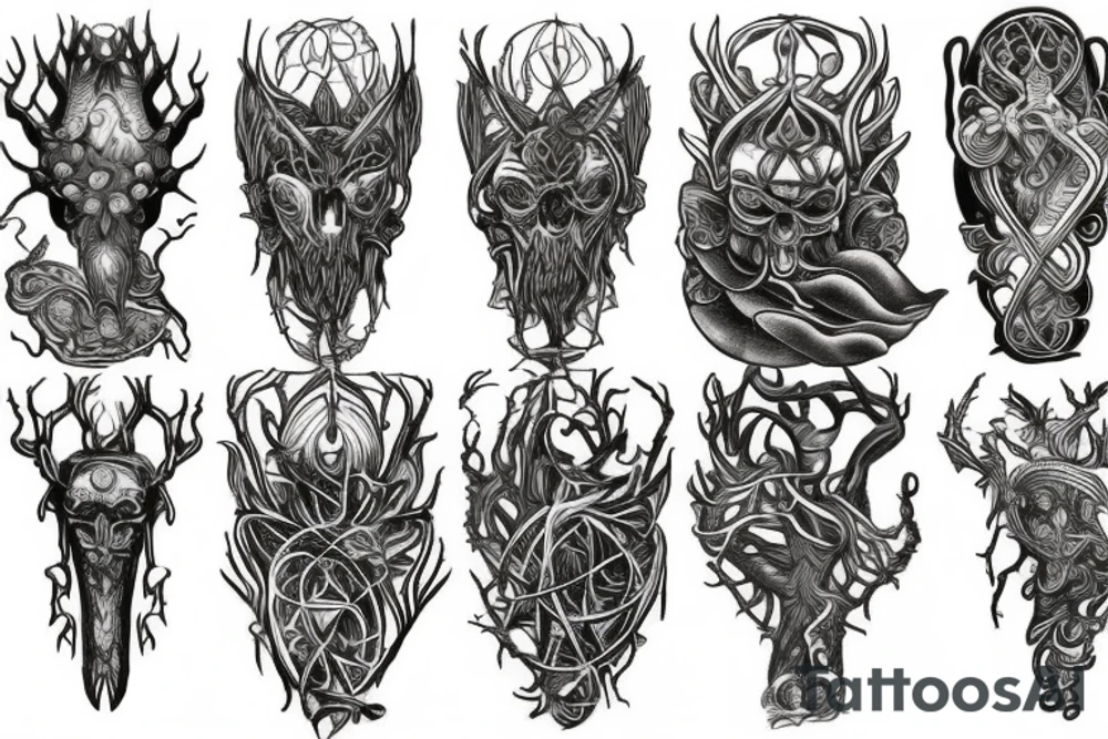the yggdrasil world tree tattoo idea