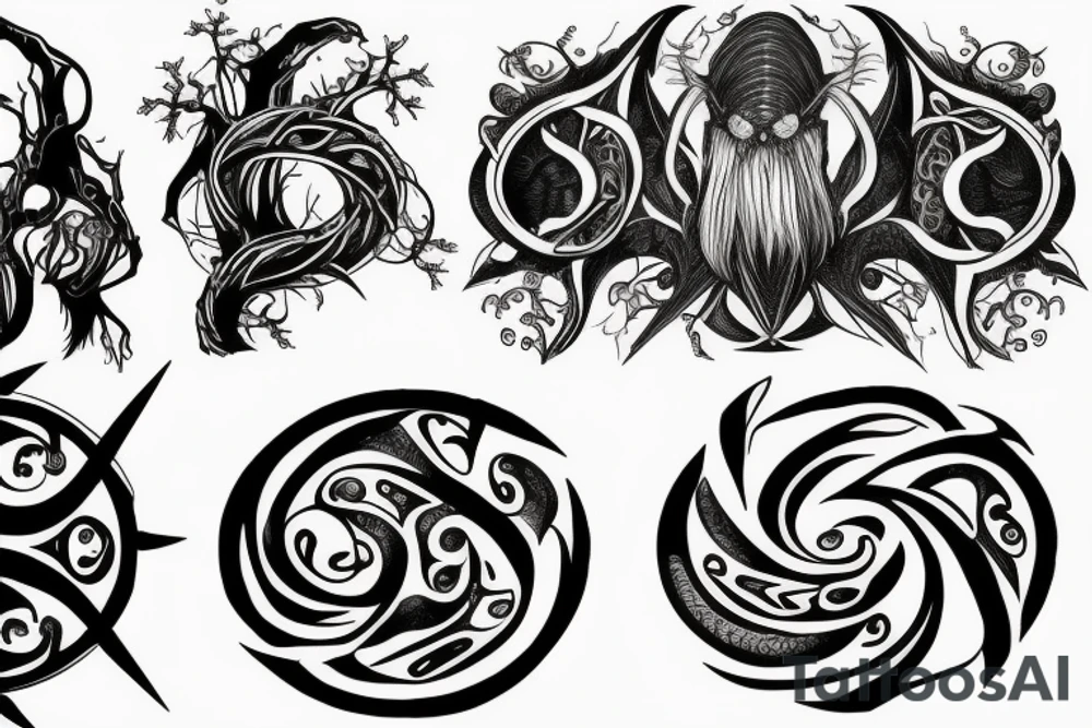 the yggdrasil world tree tattoo idea