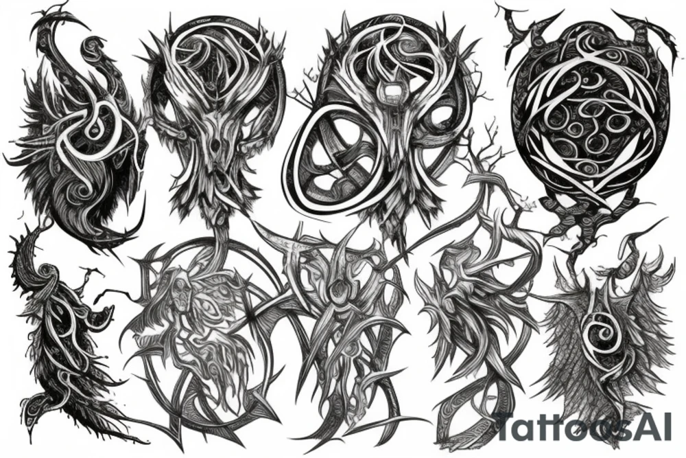 the yggdrasil world tree tattoo idea