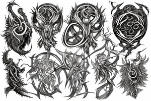 the yggdrasil world tree tattoo idea