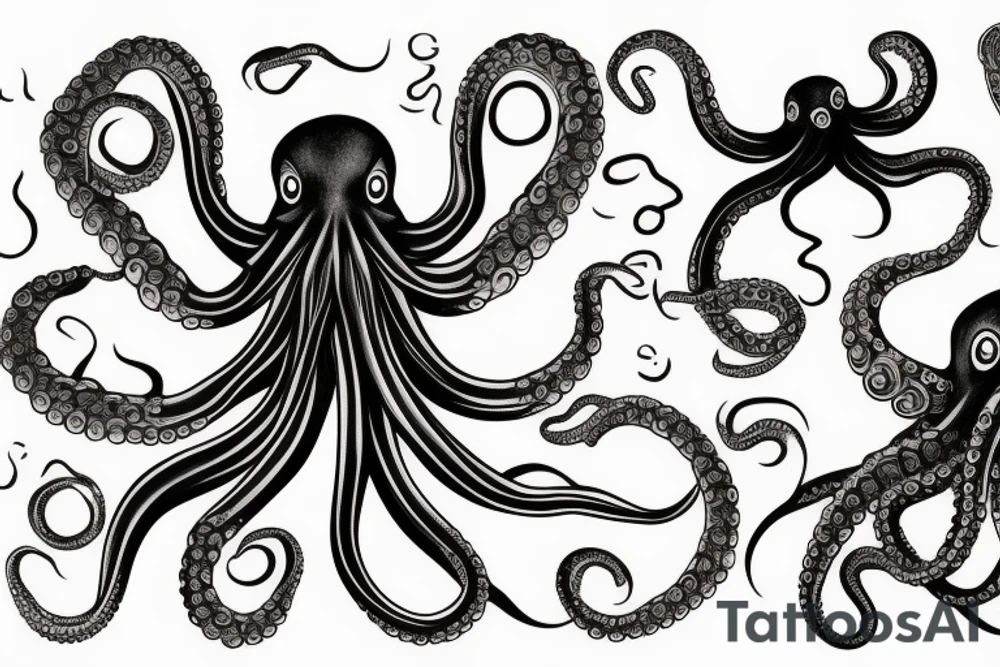 Octopus tattoo idea