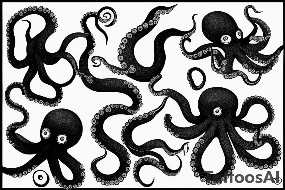 Octopus tattoo idea