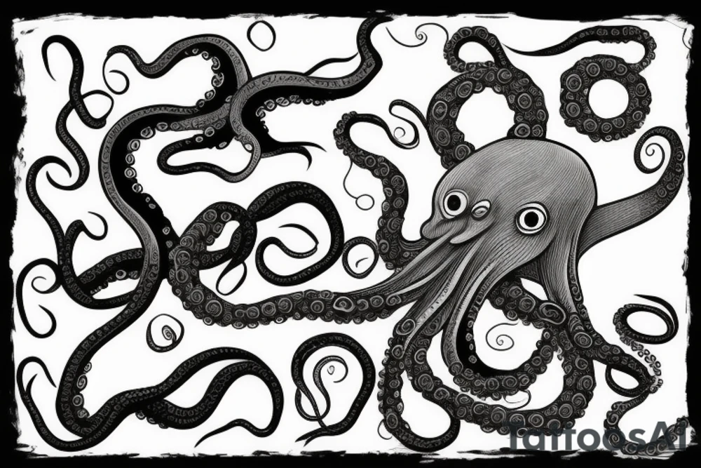 Octopus tattoo idea
