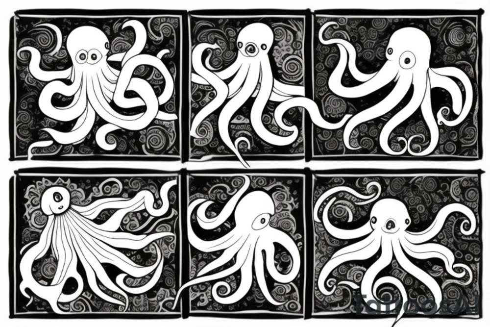 Octopus tattoo idea