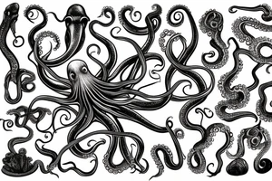 Octopus tattoo idea