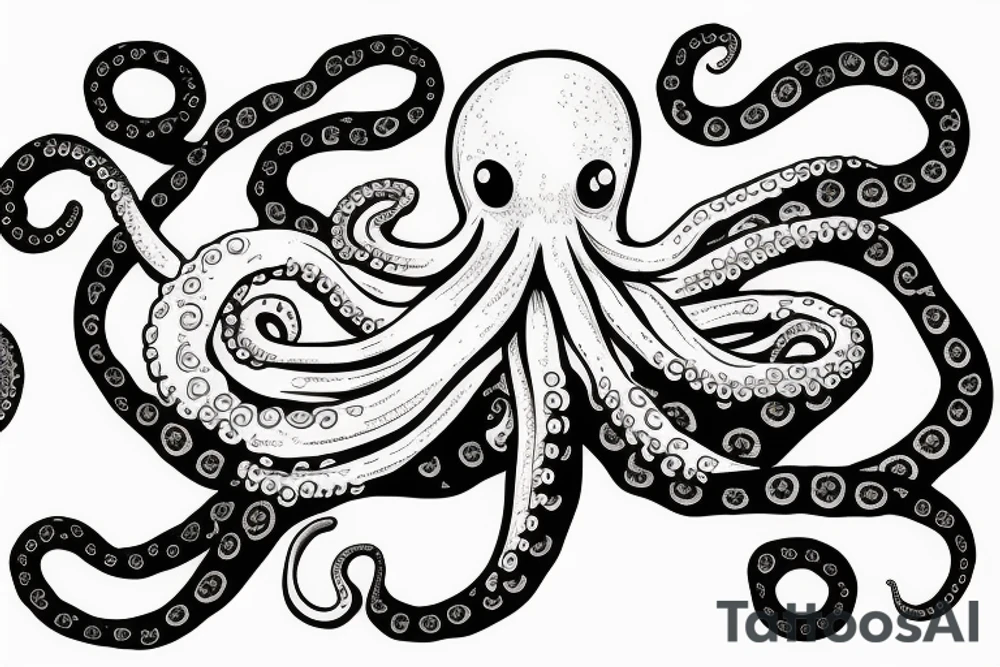 Octopus tattoo idea