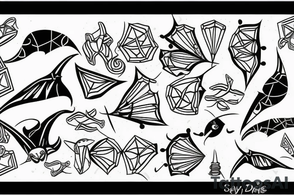 Sting rays tattoo idea