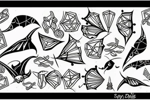 Sting rays tattoo idea