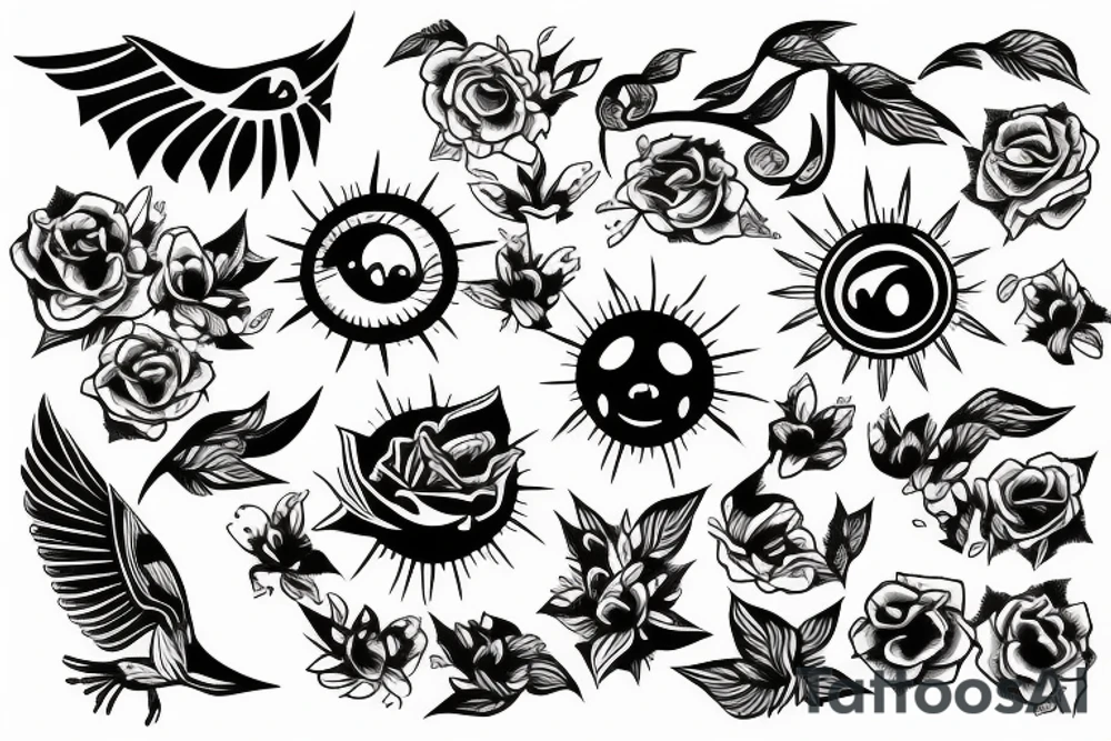 Sunshine tattoo idea