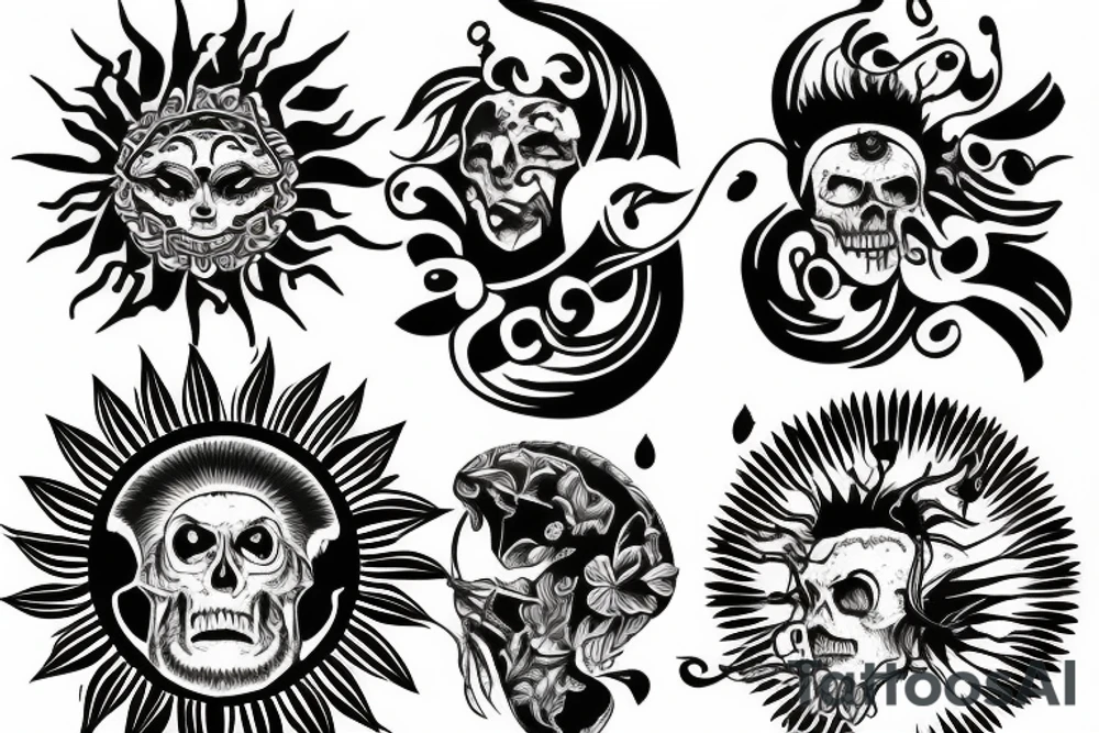 Sunshine tattoo idea