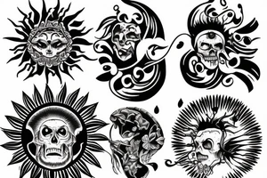 Sunshine tattoo idea