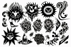 Sunshine tattoo idea