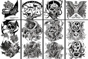 Good and Evil tattoo idea
