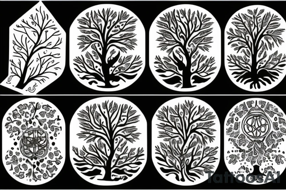 tree of life tattoo idea