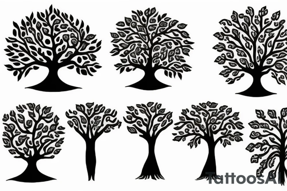 tree of life tattoo idea
