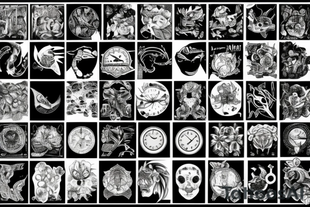 Scale of life tattoo idea