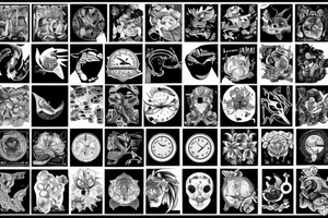 Scale of life tattoo idea