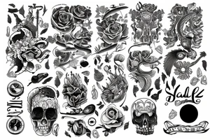 Scale of life tattoo idea