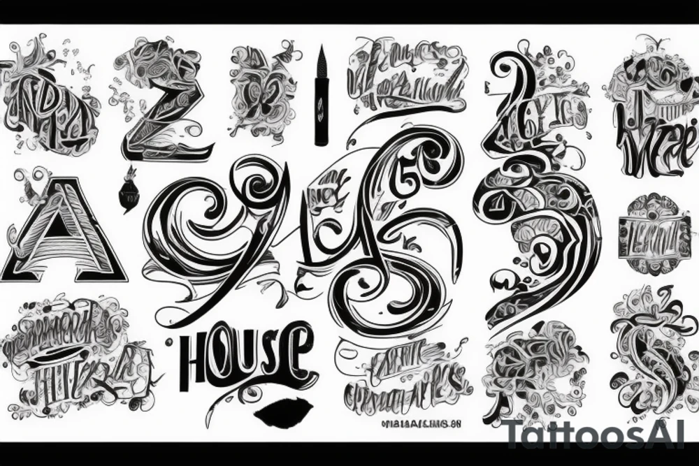 A house tattoo idea