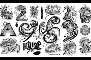 A house tattoo idea