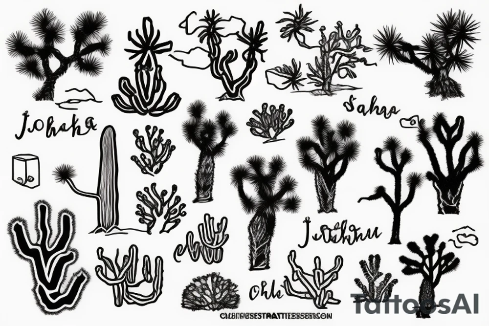 Joshua Tree tattoo idea