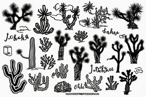 Joshua Tree tattoo idea