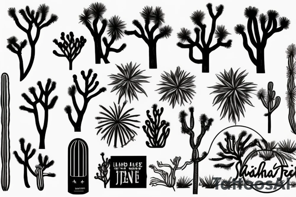 Joshua Tree tattoo idea