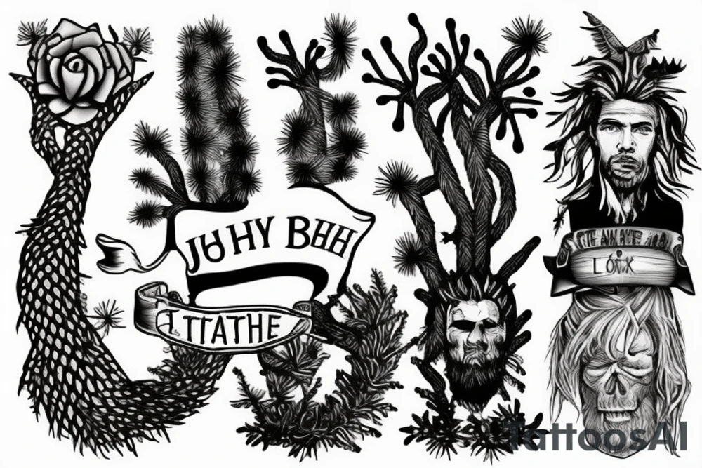 Joshua Tree tattoo idea