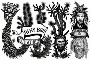 Joshua Tree tattoo idea