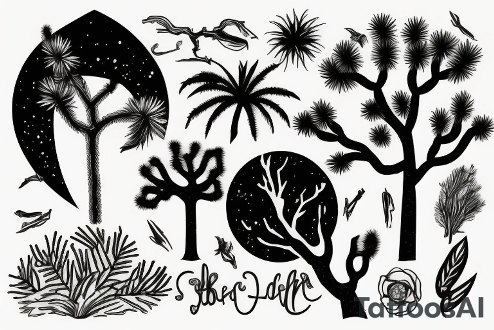 Joshua Tree tattoo idea