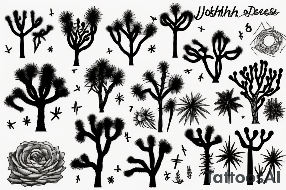 Joshua Tree tattoo idea