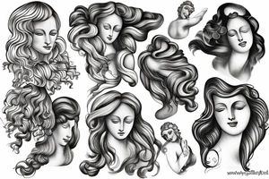 botticelli venus tattoo idea