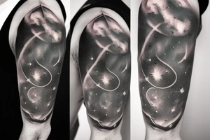space, sport, Syfy, galaxy tattoo idea
