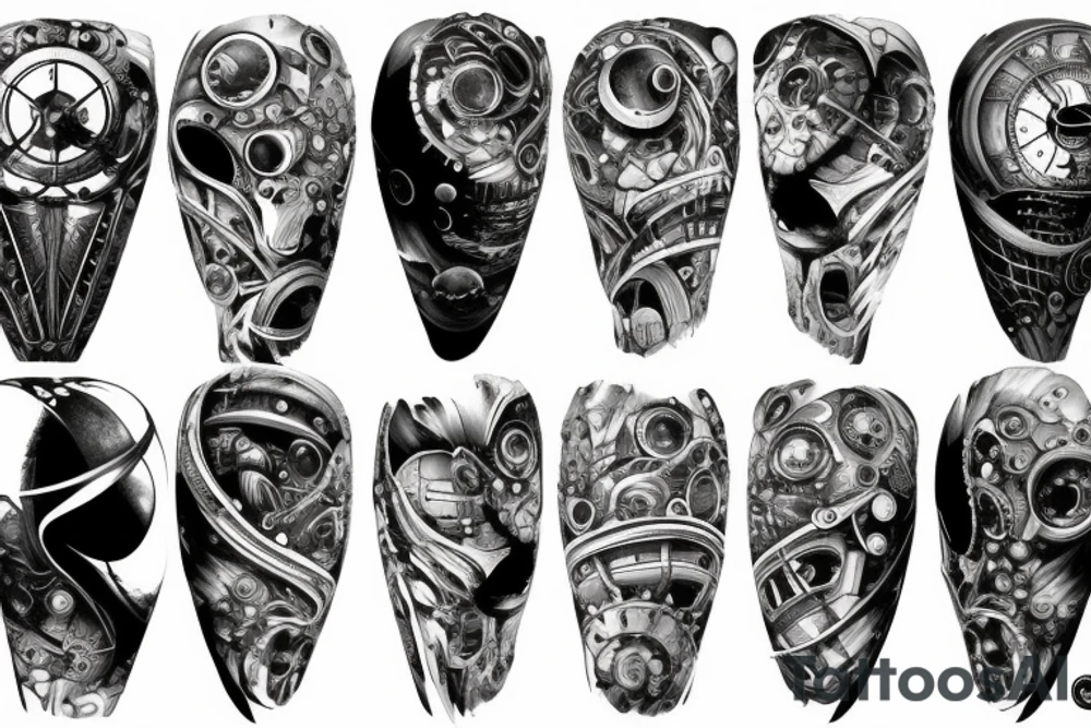 space, sport, Syfy, galaxy, 
steampunk tattoo idea