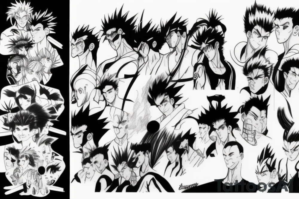Yu yu hakusho tattoo idea