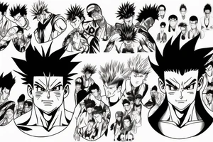 Yu yu hakusho tattoo idea