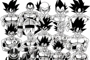 Dragon ball z Dragon tattoo idea