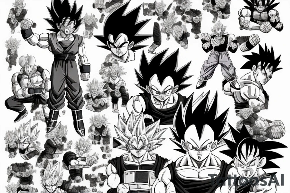 Dragon ball z Dragon tattoo idea
