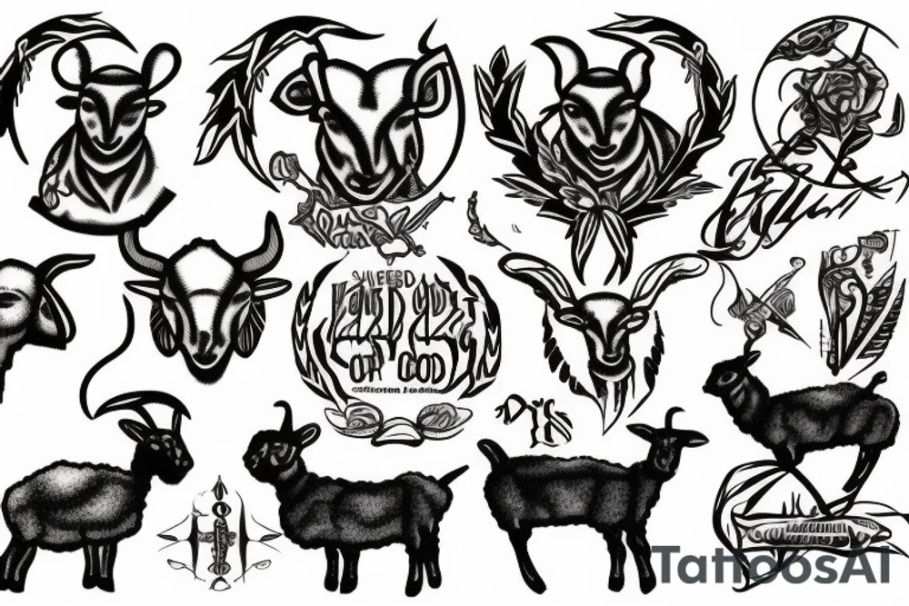 Lamb of god tattoo idea