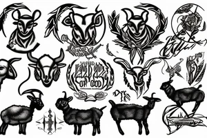 Lamb of god tattoo idea