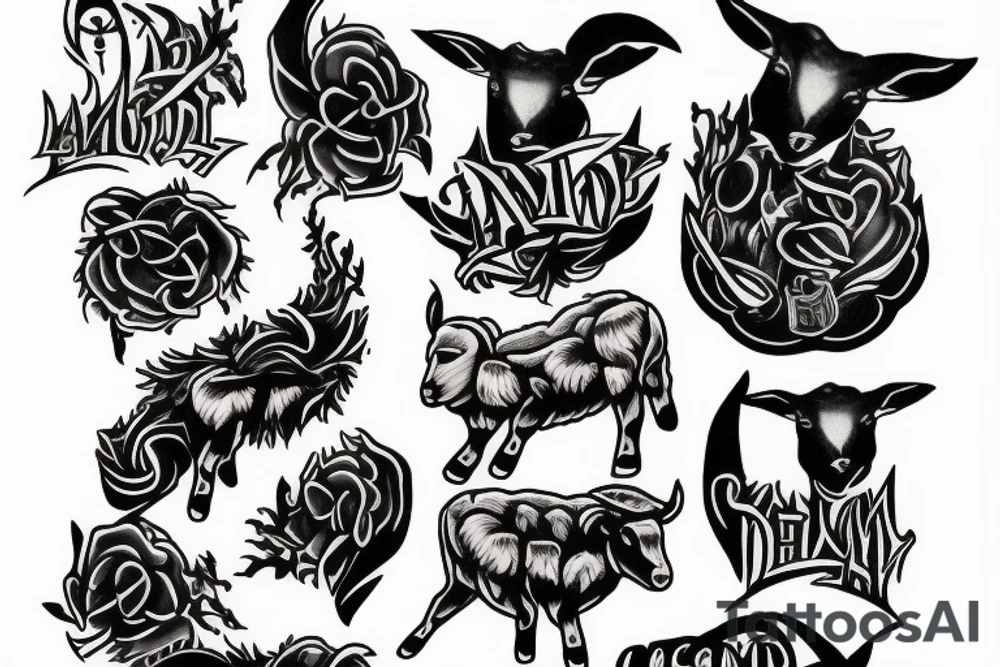 Lamb of god tattoo idea