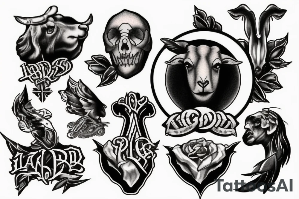 Lamb of god tattoo idea