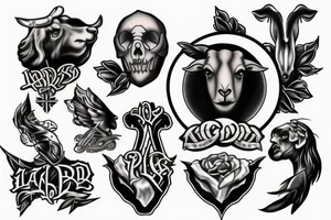 Lamb of god tattoo idea