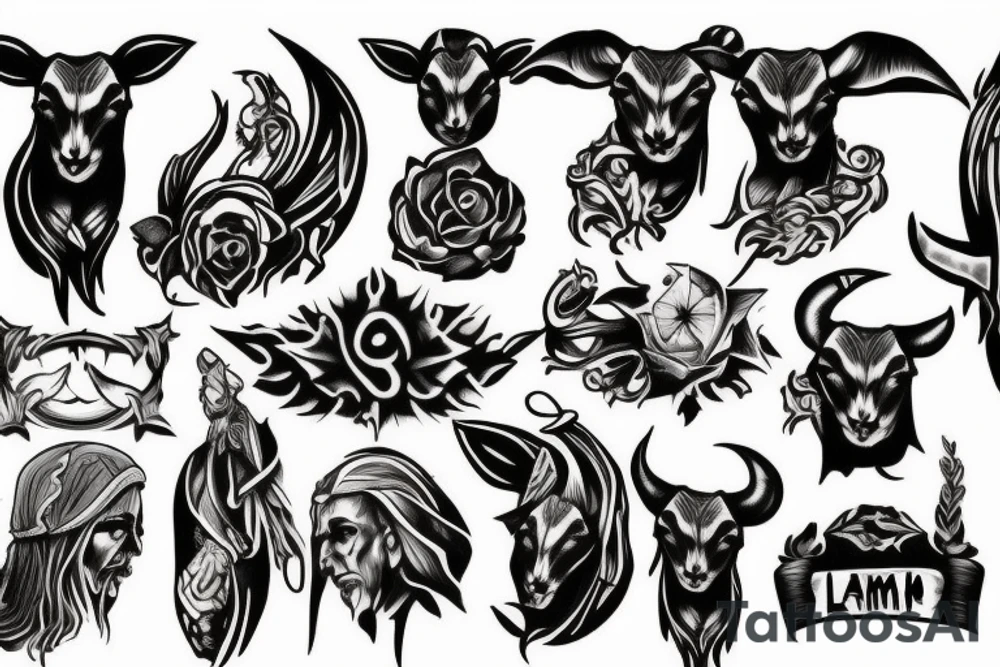 Lamb of god tattoo idea