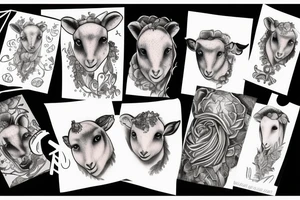 Lamb tattoo idea