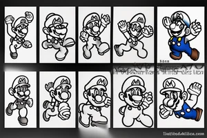 Super Mario tattoo idea